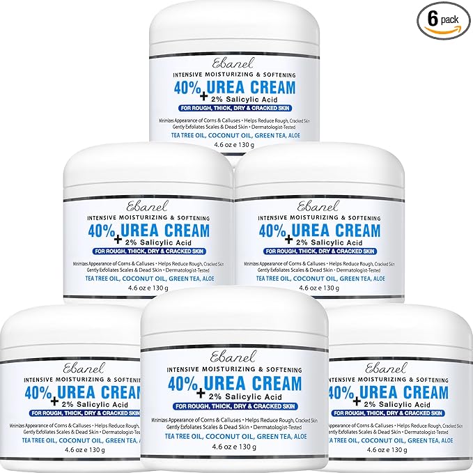 Ebanel Urea Cream 40% plus Salicylic Acid 2%, Foot Cream by Ebanel