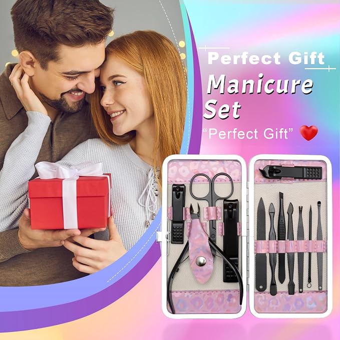 CGBE Nail Clippers Set, Manicure Set Pedicure kit - Image 8