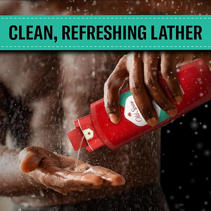 Old Spice Refreshing Body Wash for Men, High Endurance, 3X Defense, 24/7 Shower - Image 6