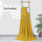 Smuge Extra Large Bath Towel Sheet Set 35x70 Inches - Image 6