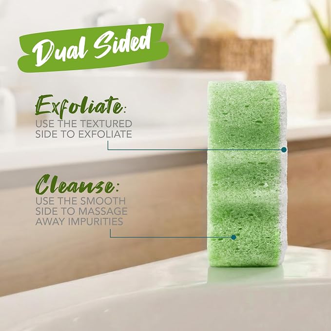 Spongeables Body Wash in a 20+ Wash Sponge, Cool Cucumber - Image 5