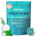 Shower Steamers Aromatherapy 15 Pack, Menthol & Eucalyptus Shower Bombs by CreateExtraordinaryEnjoyment