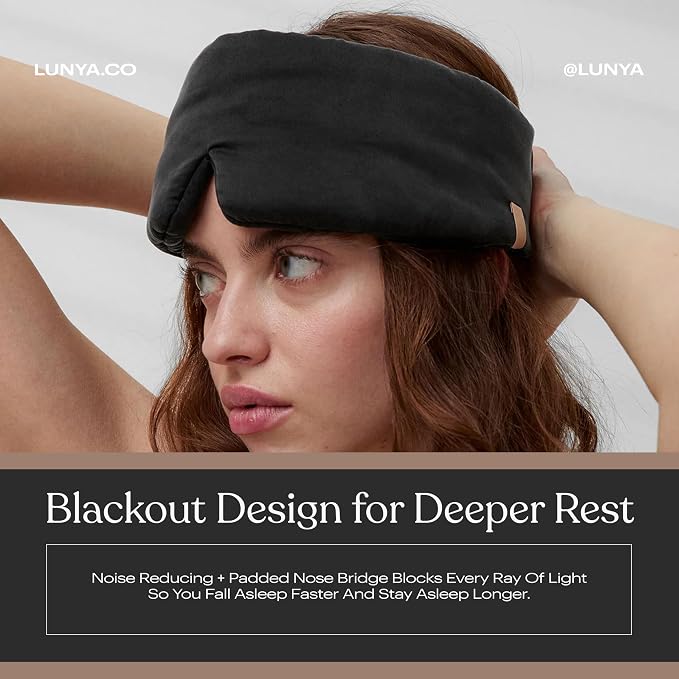 Lunya Washable Silk Sleeping Mask - Image 3