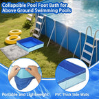 19.6"x19.6"x4.1" Lagre Pool Foot Bath Basin - Image 3