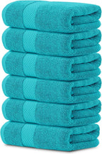 White Classic Luxury Aqua Hand Towels by WhiteClassic