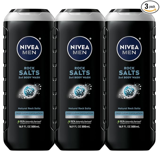 NIVEA MEN Deep Clean Rock Salts Body Wash by NIVEAMen