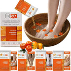 BCL Spa Mandarin + Mango Professional Pedicure Kit Foot Spa Set – Exfoliate by BCLSPA