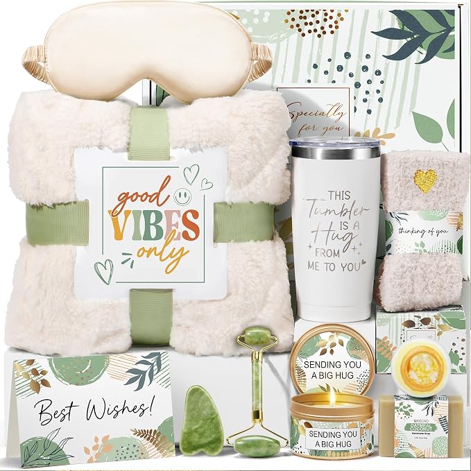 Self Care Get Well Soon Gift Baskets by MAYICIVO