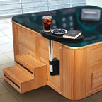 Swim Pool Bathtub Side Table Tray Accessories Leisure Spa Caddy, 360° Rotation - Image 8