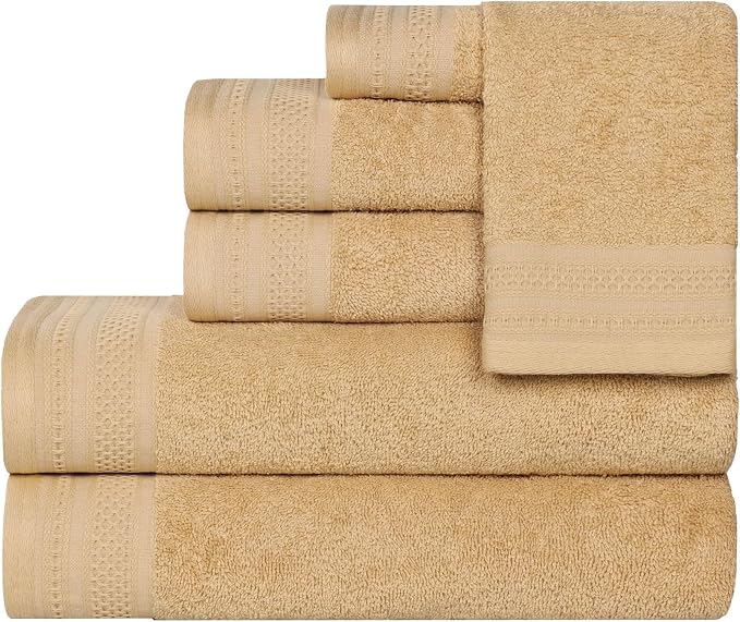 Superior Honeycomb Cotton Medium Weight Towels, - Image 2