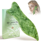 Rena Chris Natural Jade Gua Sha Facial Tools - Image 8