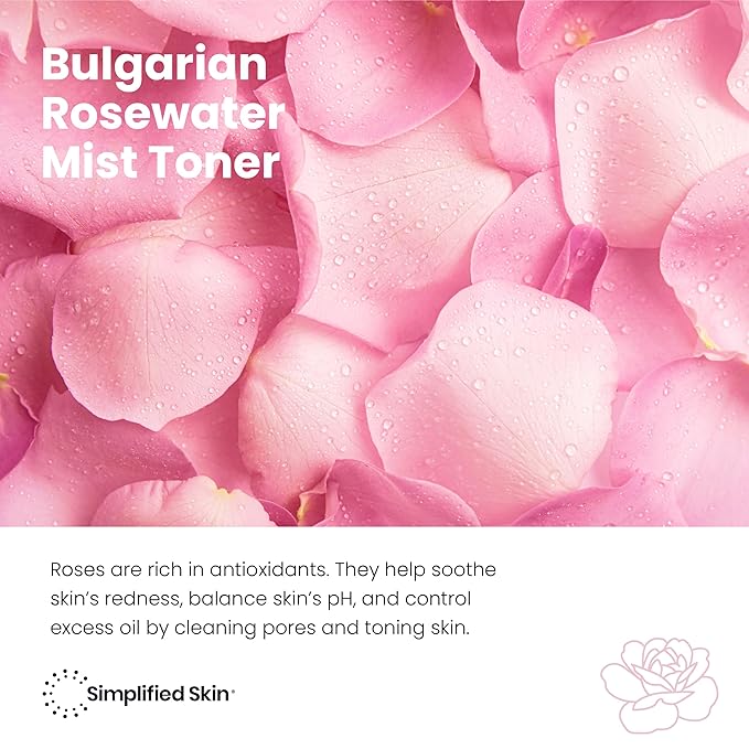 Organic Rose Water Spray for Face & Hair – Pure Rosewater Toner – Refreshing - Image 5