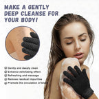Exfoliating Dual Texture Bath Gloves - Image 2