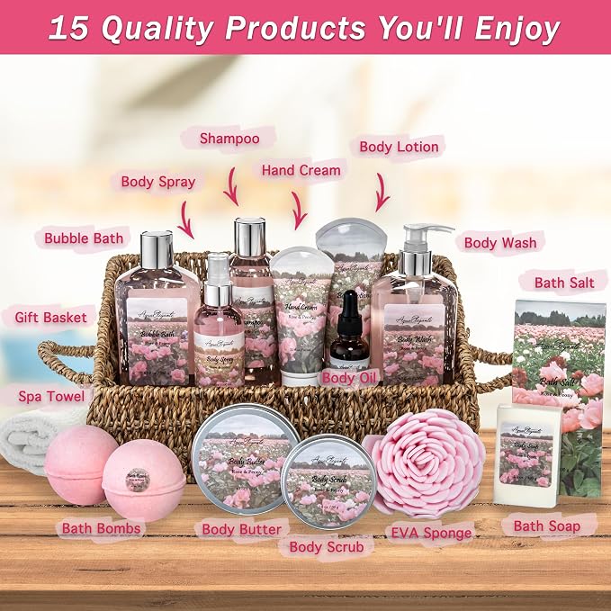 Aqua Elegante Bath Spa Gift Set - Image 2