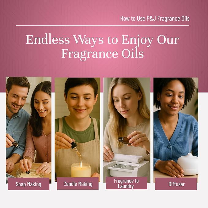 P&J Trading Fragrance Oils for Diffusers for Home Love Set Fragrance Scents for - Image 4