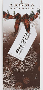 Aroma Naturals Holiday Orange, Clove and Cinnamon Essential Oil Scented Pillar - Image 2