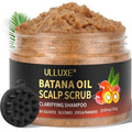 Scalp Scrub, Batana Oil Scalp Exfoliator 2-in-1 Clarifying Shampoo by ulluxe