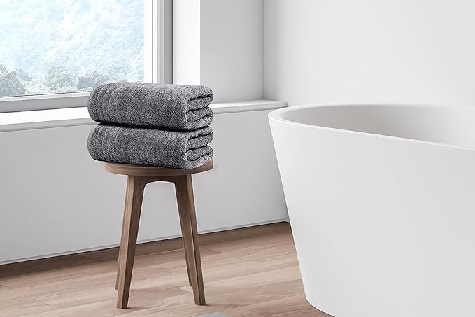 Tens Towels Pack of 4 Extra Large Bath Towels 30 x 60 Inches, 100% Cotton - Image 3