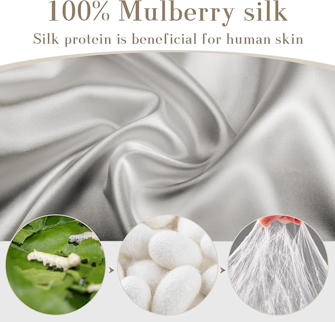 SECZIPE 100% Mulberry Silk Sleep Mask Eye Mask - Image 3