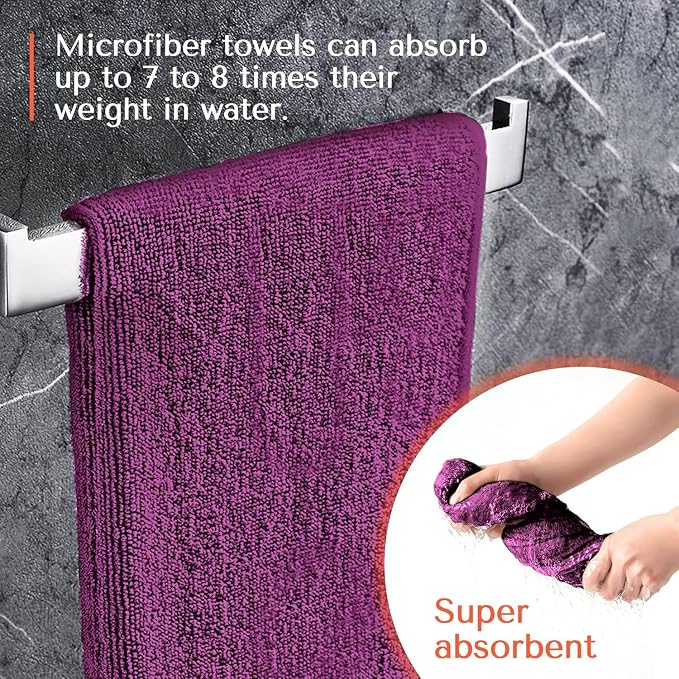 TASALON Microfiber Hair Towel for Salon - Image 3