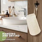Natural Loofah Body Scrubber Sponge, Spa & Shower Use - Image 7