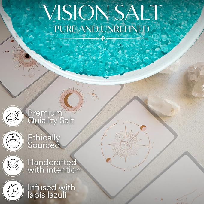 Blue Witch's Dream Sea Salt for Psychic Vision & Astral Travel Rituals – - Image 2
