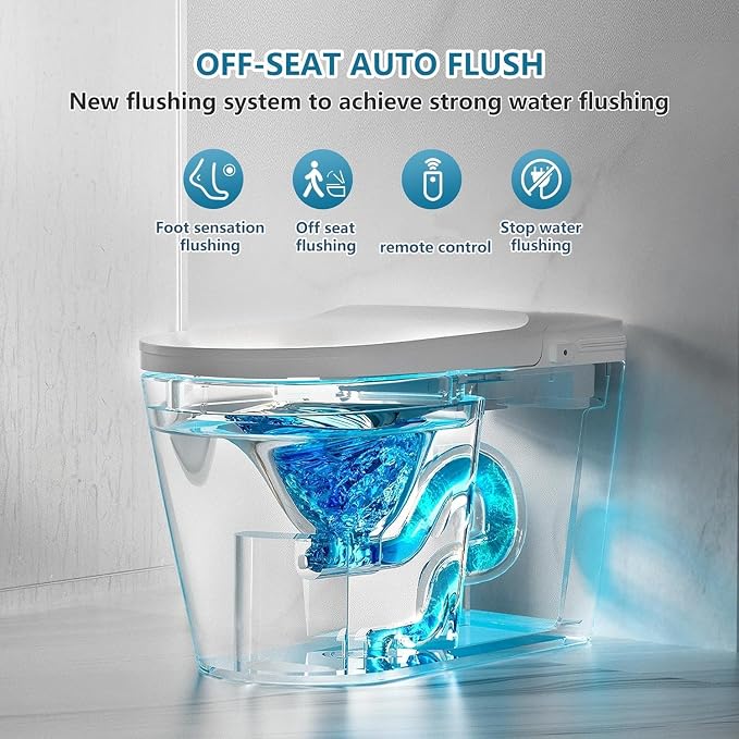 TDH Smart Toilet, Heated Toilet Seat - Image 7
