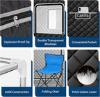 Garvee Sauna Box, Portable Steam Sauna Tent - Image 6