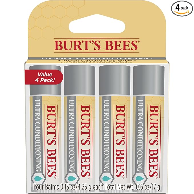 Burt's Bees Lip Balm, Moisturizing Lip Care, 100% Natural Origin, Ultra by BurtsBees