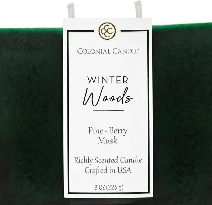 Colonial Candle Winter Woods Scented Candle Jar, Highly Fragranced Candles - Image 5