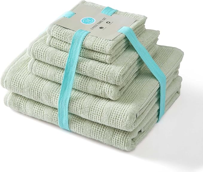 Martha Stewart - Bath Towels, Soft & Absorbent 100% Cotton Towels, Solid 500 GSM - Image 3