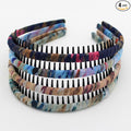 JOBAND 4-Pack Multi-colored Resin Teeth Hair Hoop Non-slip Comfortable by JOBAND