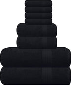 GLAMBURG Ultra Soft 8-Piece Towel Set by GLAMBURG