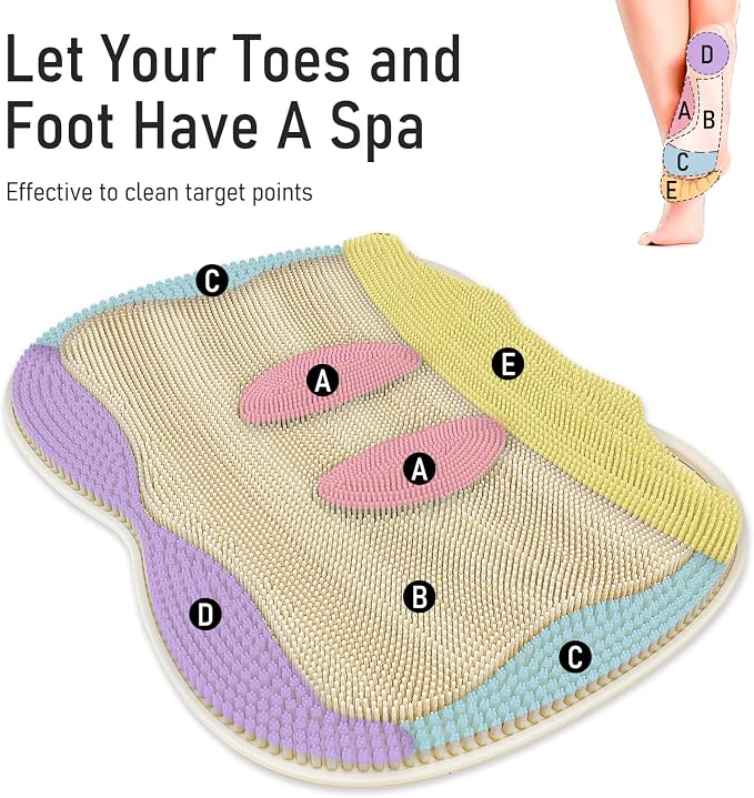 Foot Scrubber Mat in Shower Large - Image 3