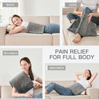 Heating Pad for Back Pain Relief fsa Eligible Items only List 12 x 24, Portable - Image 6