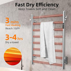 P&Dlusir Towel Warmer, Heated Towel Rack - Image 2