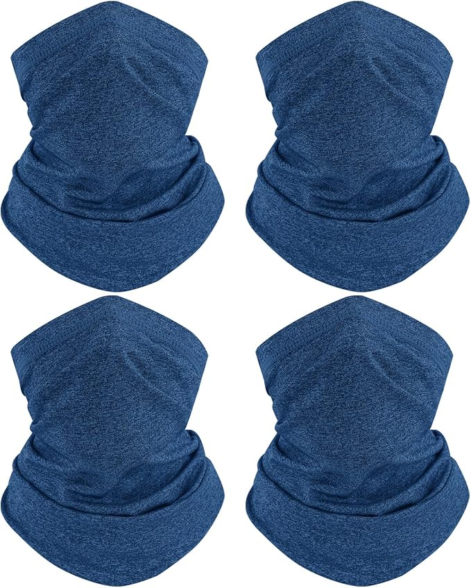 TICONN Neck Gaiter Face Cover Scarf, Neck Warmer Breathable Sun & Wind-proof by TICONN