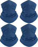 TICONN Neck Gaiter Face Cover Scarf, Neck Warmer Breathable Sun & Wind-proof by TICONN