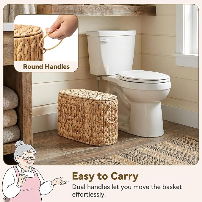 GRANNY SAYS Slim Toilet Paper Holder Baskets - Image 2
