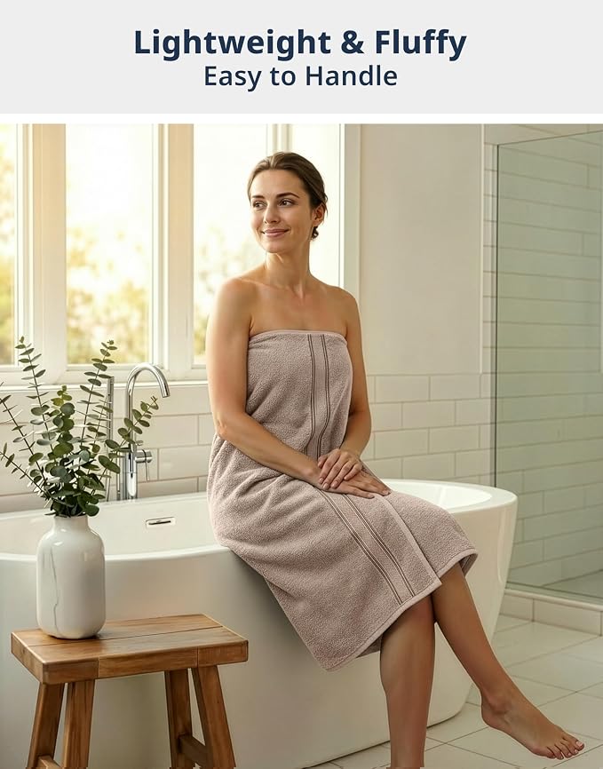 LANE LINEN Extra Large Bath Towels - Image 2