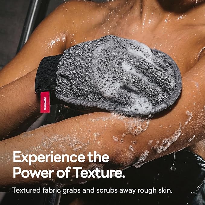 Caveem Exfoliating Mitt, Body Scrubber - Image 3