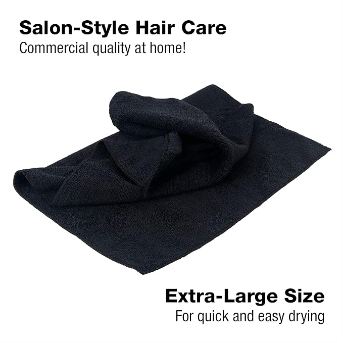 Eurow Microfiber Salon Towels – Bleachproof, Ultra Absorbent & Quick Drying – - Image 7