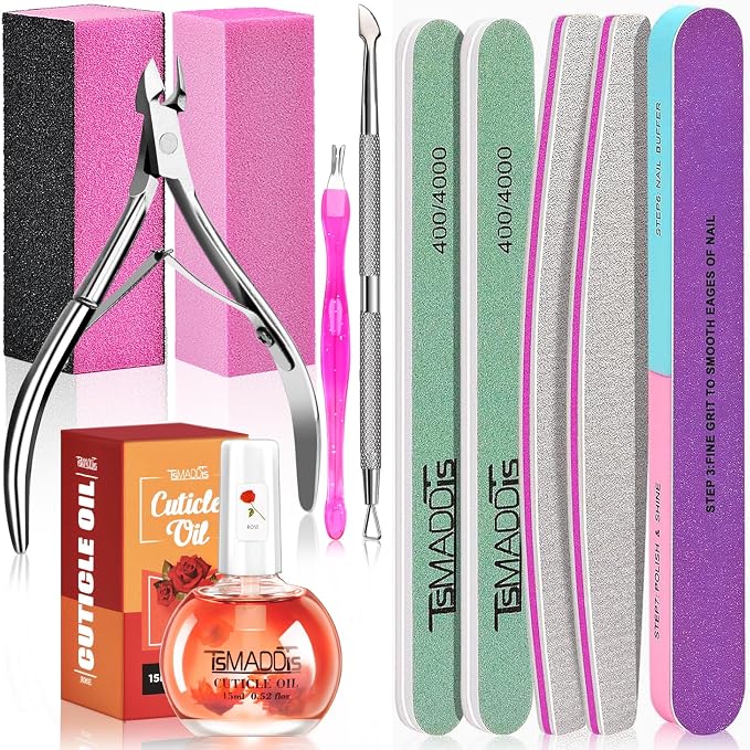 TsMADDTs Manicure Tools Kit Nail Care Kit by TsMADDTs