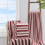 4 Piece Bath Towel Set Oversized Bath Sheet 35"x70" Bathroom Towel Extra Large - Image 5