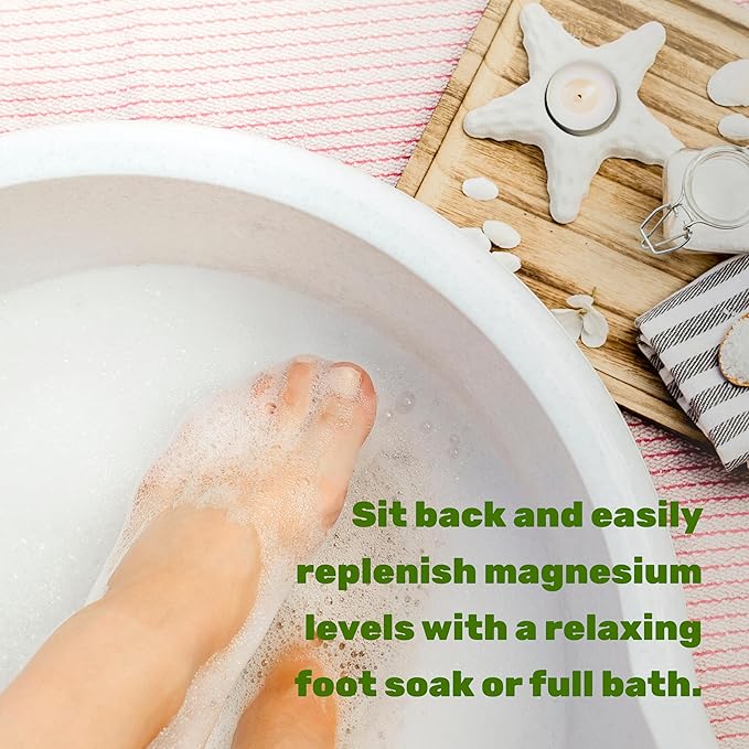 Pure Magnesium Flakes Bath Soaks, 10lbs - Image 4