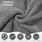 Tigeen Plus Size Towel Wrap for Women Spa Robe Set - Image 4