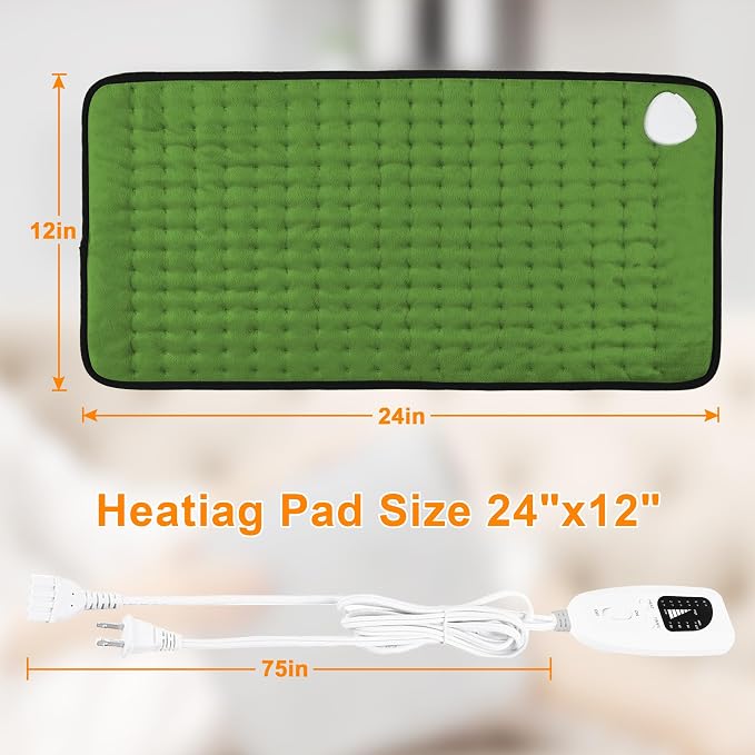 Deepsoon Heating Pad, Electric Heating Pads - Image 8