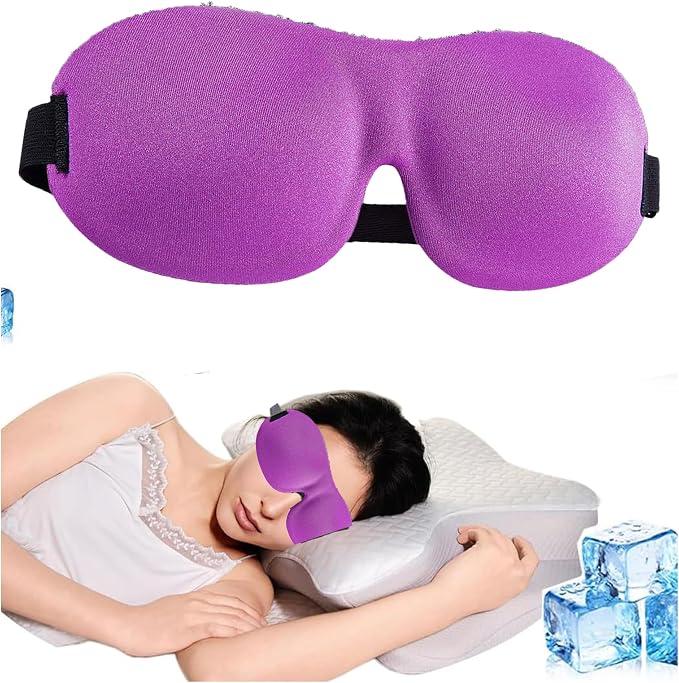 Soft 3D Blackout Sleep Eye Mask 1 Pack - Image 2