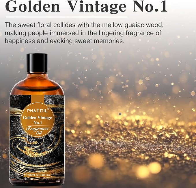 PHATOIL Golden Vintage No.1 Fragrance Oils - Image 2