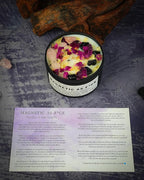 Magnetic AS F*CK, Hande Made Chakra Candle, Magic Attraction, Manifestation - Image 7